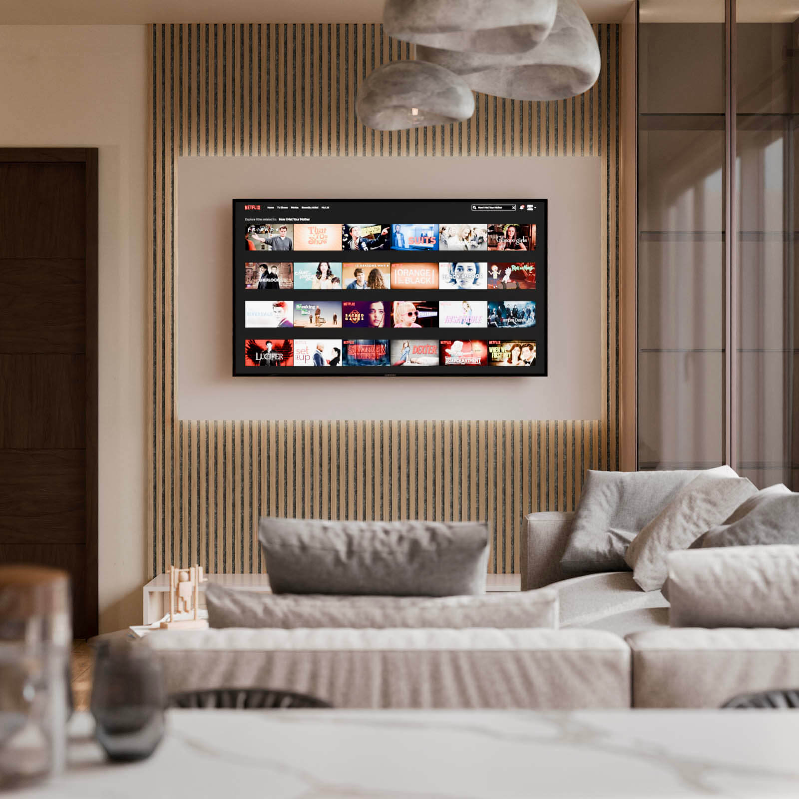 Rovere naturale - Feltro grigio