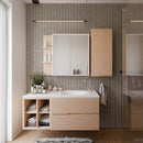 Rovere sbiancato - Feltro grigio