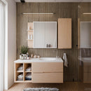 Rovere rustico - Feltro grigio