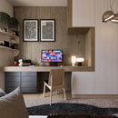 Rovere rustico - Feltro grigio