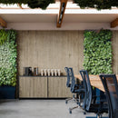 Rovere rustico - Feltro grigio